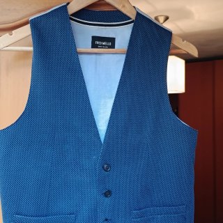 Chaleco Fred Mello Azul