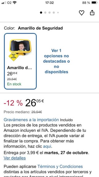 Espejo para coche bebé Royal Rascals