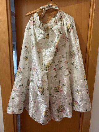 Falda de baturra estampada