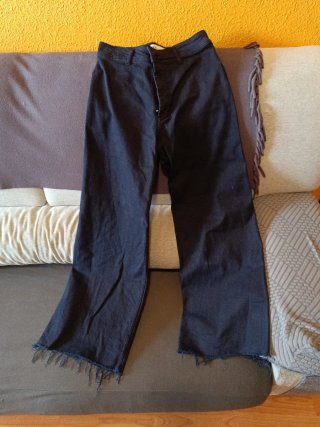Pantalón Negro Zara