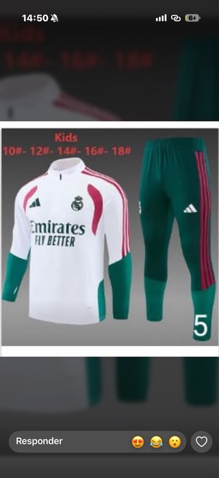 Chándal Real Madrid