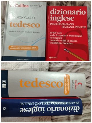 Dizionario inglese/dizionario tedesco