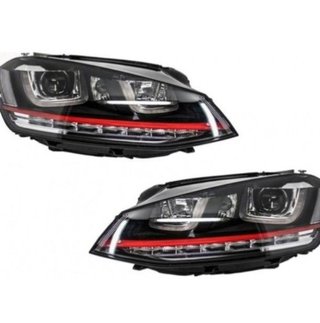 Faros delanteros Led Volkswagen Golf VII 7 Red edi