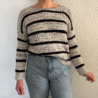 Jersey Calvin Klein Bouclé Rayas