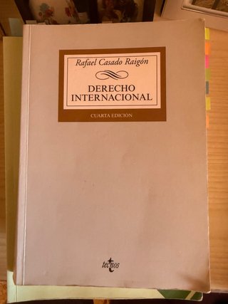 Libro DERECHO INTERNACIONAL