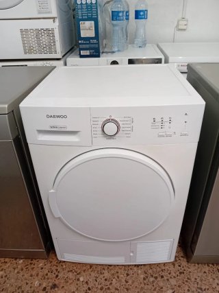 Secadora Daewoo 8kg Blanca