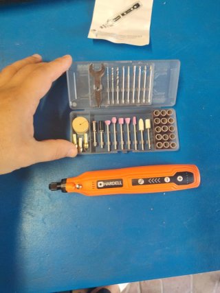 Mini Herramienta Rotativa Inalámbrica HARDELL