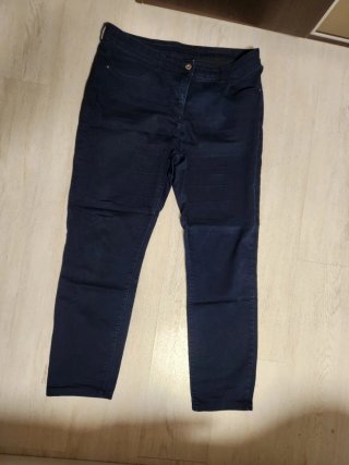 Pantalones Tejanos Mujer Azul Oscuro