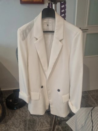 Chaqueta Blanca Uterqüe