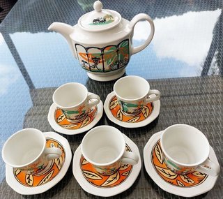 Juego café antiguo Javier Mariscal, England, 1990