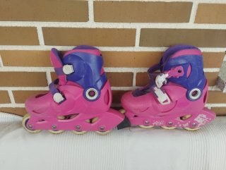 Patines en línea infantiles Son ajustable .