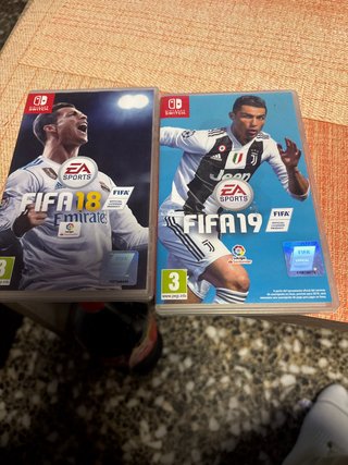 Pack 2 Juegos Nintendo Switch: FIFA 18 y 19