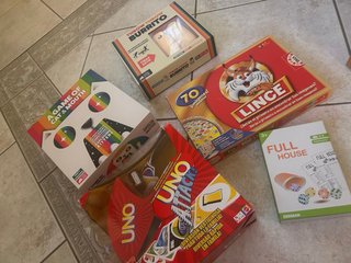 Lote de 5 juegos de mesa
