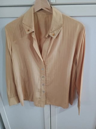 Camicia donna color senape