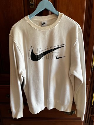 Sudadera Nike Air Blanca Talla S