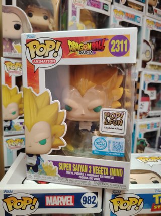 Funko Pop Super Saiyan 3 Vegeta (Mini) 2311