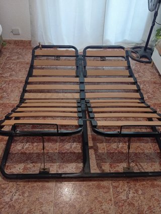 Somier articulado regulable de 135cm