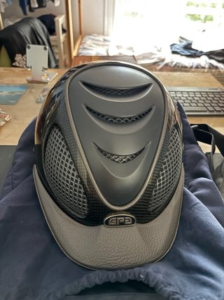 Casco de equitación GPA Speed Air Carbono talla 56