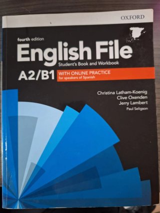 English File A2/B1 4th Edition con código online