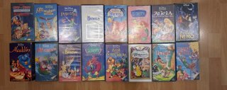 Pack 17 Películas Disney VHS