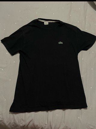 Camiseta Lacoste Negra
