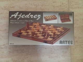 Juego de Ajedrez de Madera Artesanal