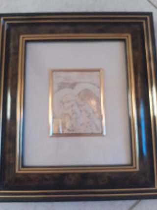 Quadro in argento Diamanti