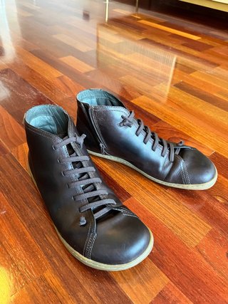 Zapatillas Camper Camaleon 1975 marrones de piel