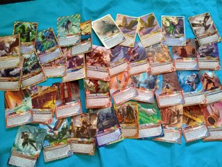 Lote de Cartas Fantasy Riders