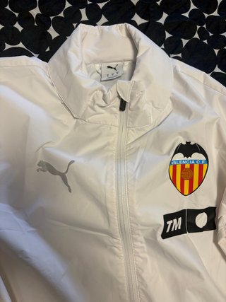 Chubasquero Valencia CF Puma Blanco