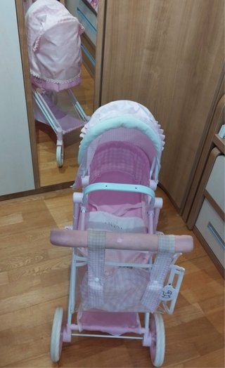 Carrito de Muñecas Nenuco Rosa