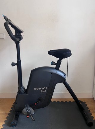 Bicicleta Estática Plegable Domyos Fold