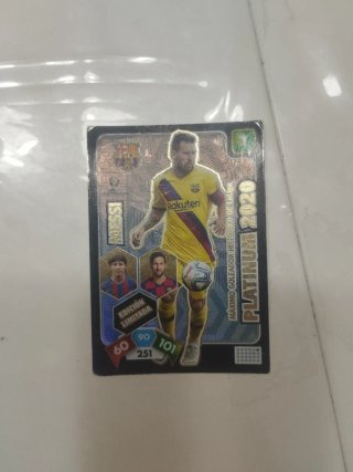 Messi Platinium 2020 Panini Adrenalyn limitada