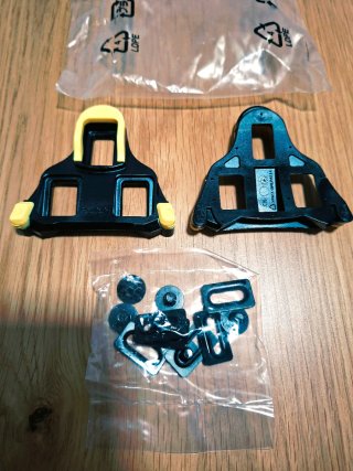Calas Shimano SPD-SL Amarillas