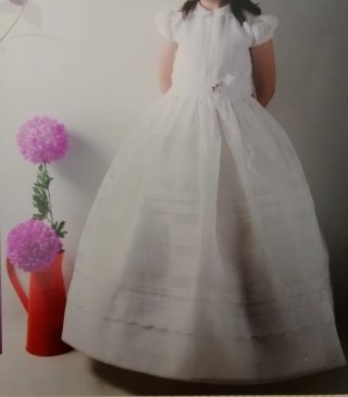 Traje de comunión para niña