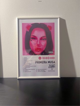 Cuadro Decorativo Primera Musa - Omar Courtz