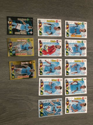 Lote de 12 Cartas Liga Santander Celta de Vigo