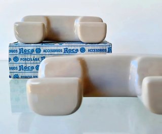 Perchero ROCA Porcelana | Vintage 70s
