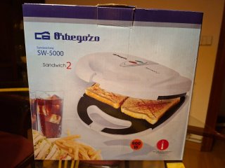 Sandwichera Orbegozo SW-5000