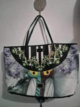 Bolso Adolfo Domínguez Estampado