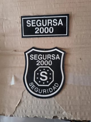 Set de 2 Parches Seguridad Privada