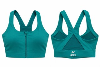 Top deportivo ipso verde azulado talla XS