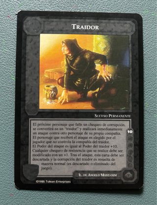 Carta Traidor - Juego de Cartas SATM