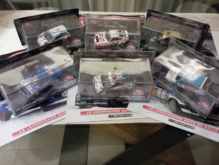 Lotto 6 Modellini Rally Monte Carlo 1:43