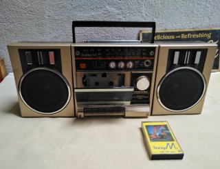 Radio Cassette Vintage Toshiba RT-SX1