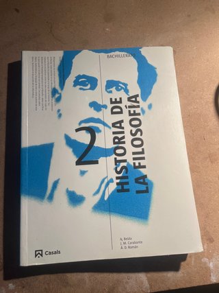 Historia de la filosofía, 2 Bachillerato