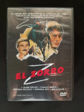 DVD El Zorro (Alain Delon)