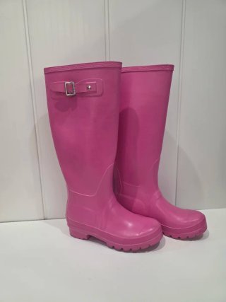 Botas de agua rosas talla 36