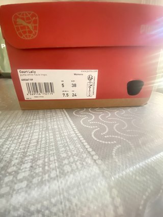 Zapatillas Puma Court Lally Blancas Talla 38