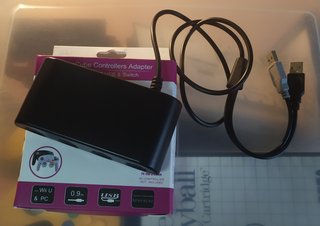 Adaptador de mandos GameCube para Wii U,PC y switc